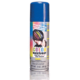 Temporary Colored Hairspray
