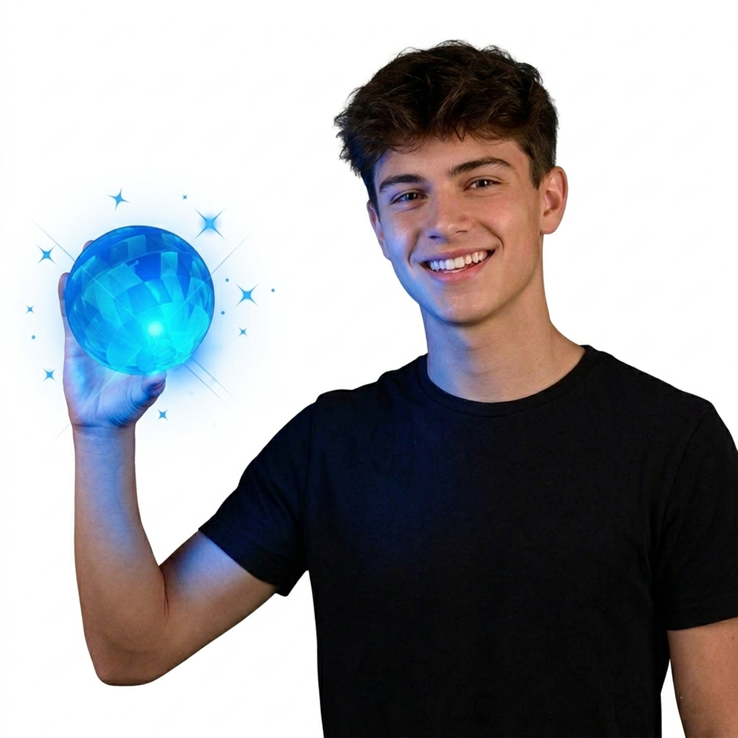 4 Inch LED Super Bounce Ball Blue All Products 4 Inch LED Super Bounce Ball Blue All Products 2