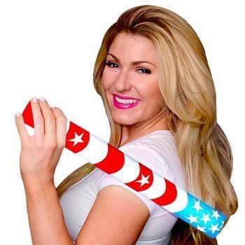 7 Color Foam Cheer Stick USA Flag 4th of July 4th of July