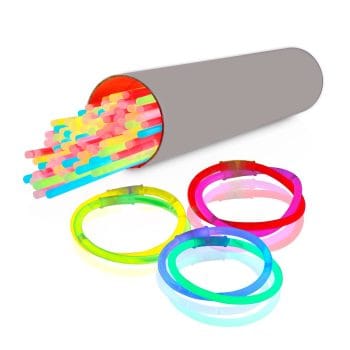Glow Bracelet Assorted Tube of 100 All Products Glow Bracelet Assorted Tube of 100 All Products
