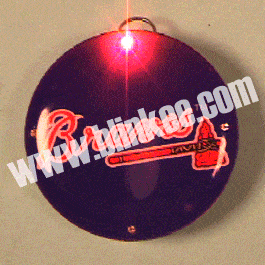 Atlanta Braves Officially Licensed Flashing Lapel Pin All Products