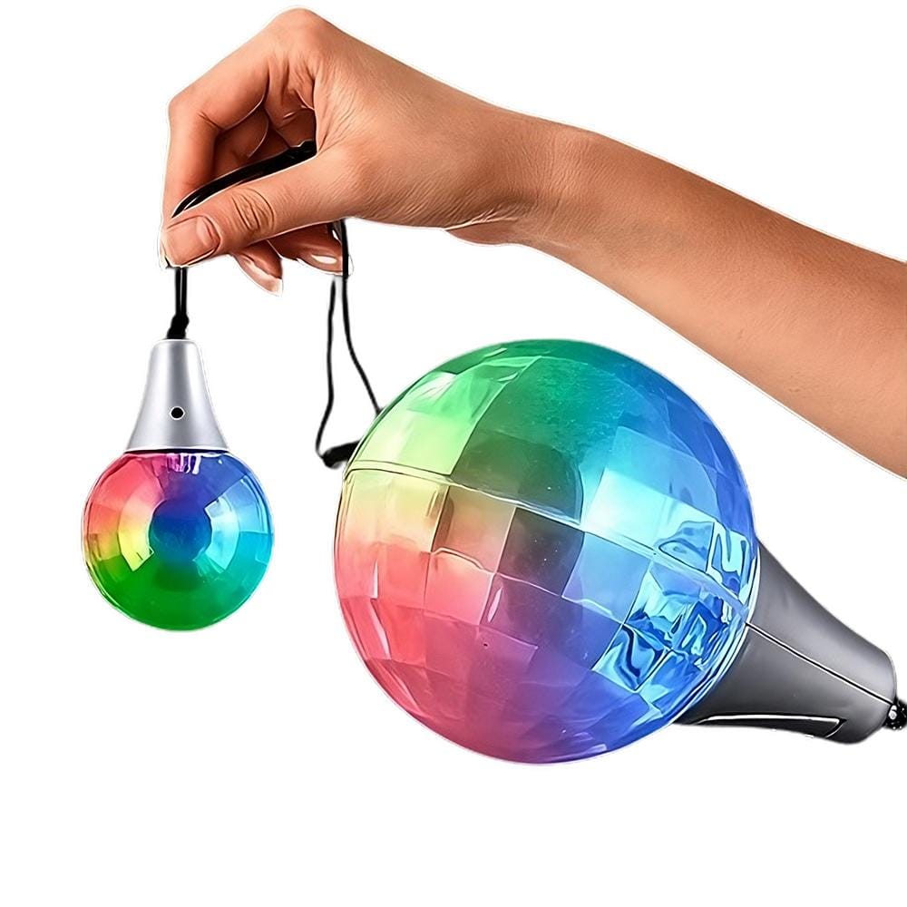 Disco Prism Ball LED Multicolor Pendant Necklace All Products Disco Prism Ball LED Multicolor Pendant Necklace All Products 3