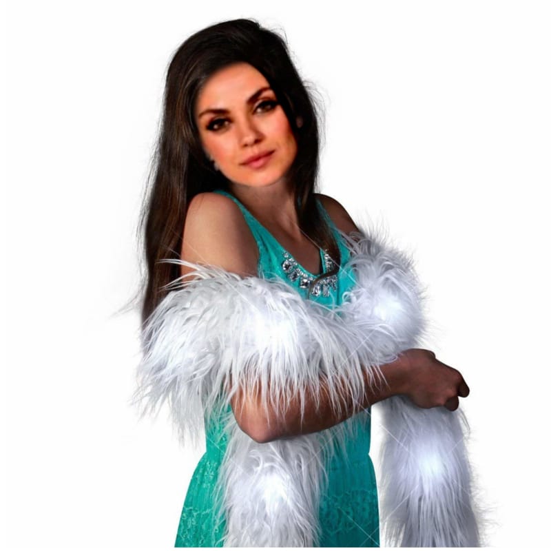 LED Faux Fur Boa White All Products LED Faux Fur Boa White All Products
