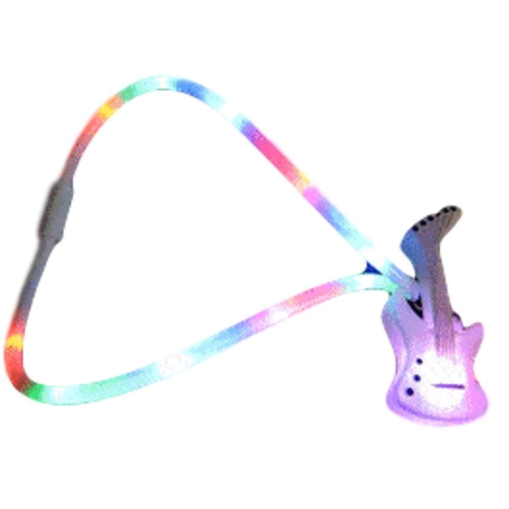 Flashing Guitar Charm Necklace with Lightup Lanyard All Products Flashing Guitar Charm Necklace with Lightup Lanyard All Products