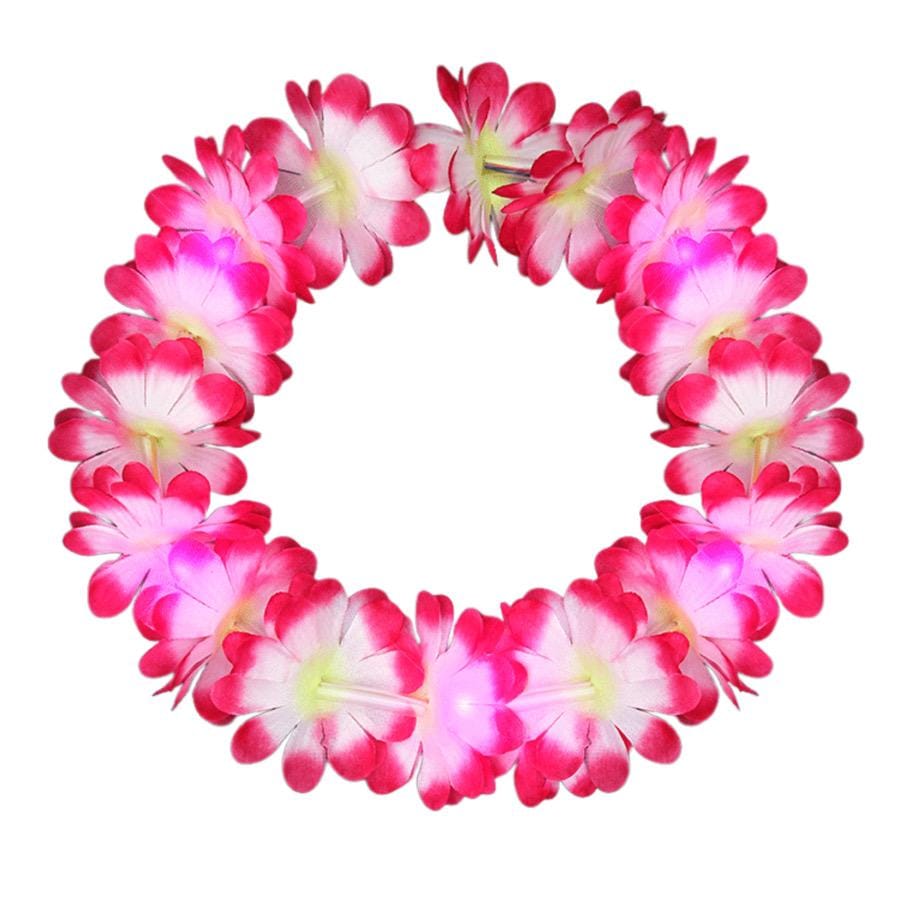 Light Up Flashing Pink Flower Crown Stretchy Headband All Products Light Up Flashing Pink Flower Crown Stretchy Headband All Products 5