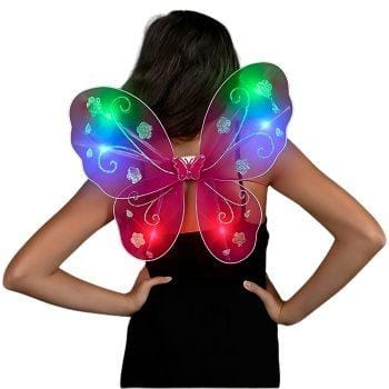 Light Up Fuchsia Fairy Butterfly Wings All Products Light Up Fuchsia Fairy Butterfly Wings All Products