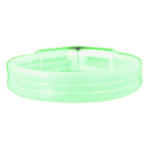 Wide Glow Stick 8 Inch Bracelet Green Pack of 25 All Products Wide Glow Stick 8 Inch Bracelet Green Pack of 25 All Products