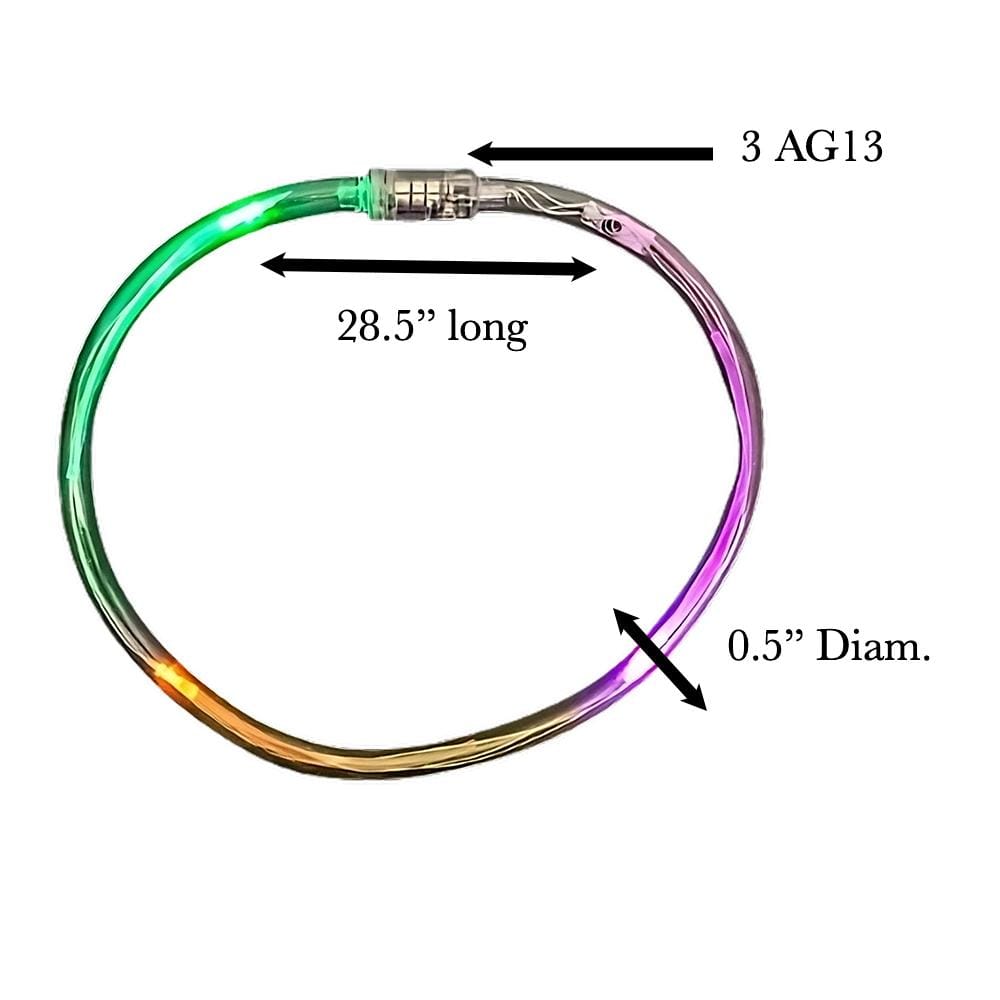 Mardi Gras Light Up Tube Necklace All Products Mardi Gras Light Up Tube Necklace All Products 2