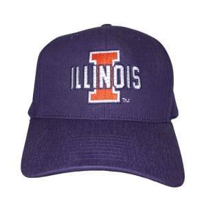 Illinois Fighting Illiani Flashing Fiber Optic Cap Illinois Fighting Illiani Flashing Fiber Optic Cap