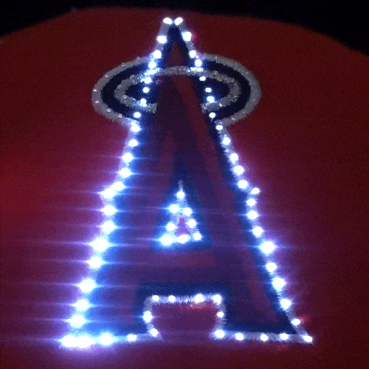 Los Angeles Angels Flashing Fiber Optic Cap All Products Los Angeles Angels Flashing Fiber Optic Cap All Products 5