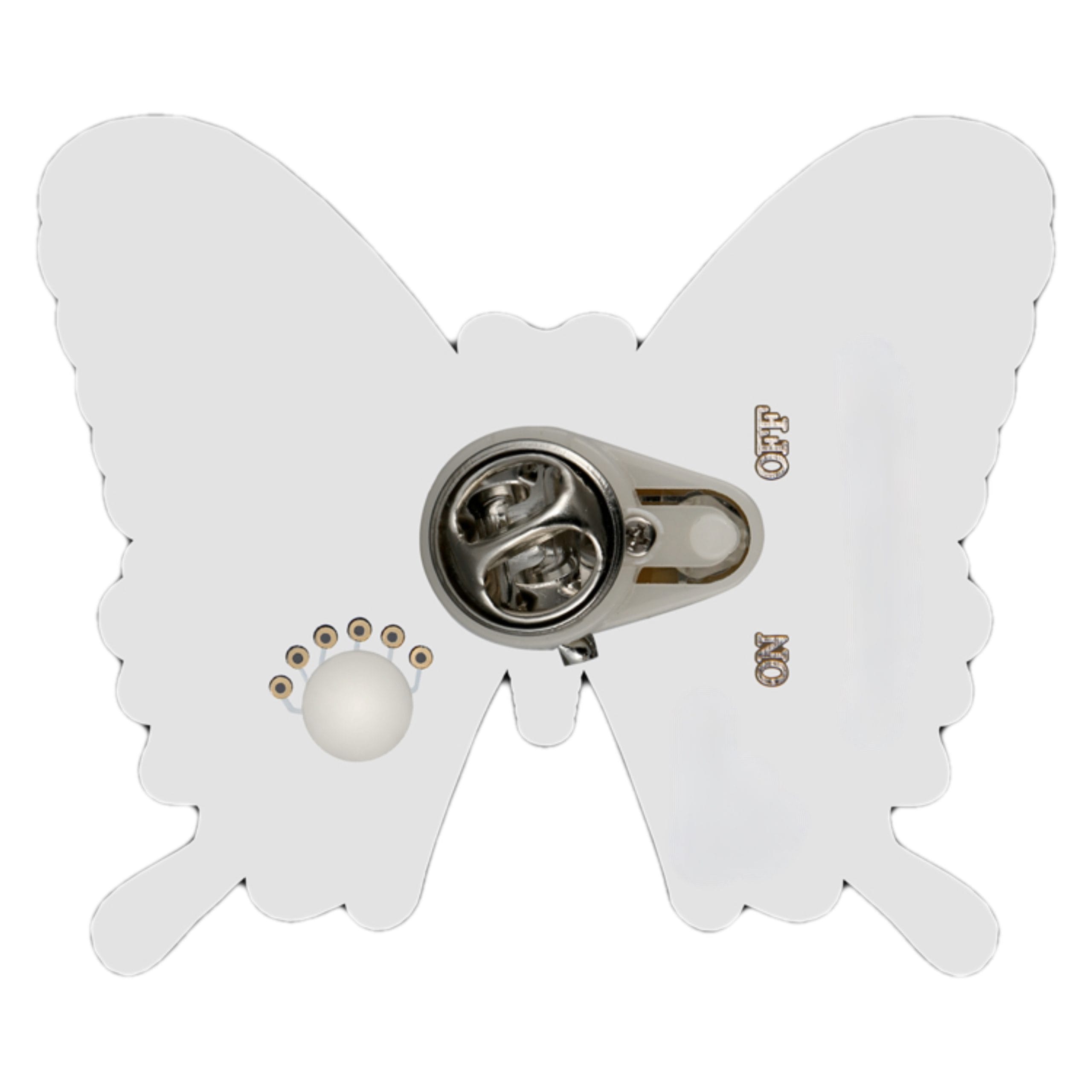 Mood Butterfly Flashing Body Light Lapel Pins All Body Lights and Blinkees Mood Butterfly Flashing Body Light Lapel Pins All Body Lights and Blinkees 4