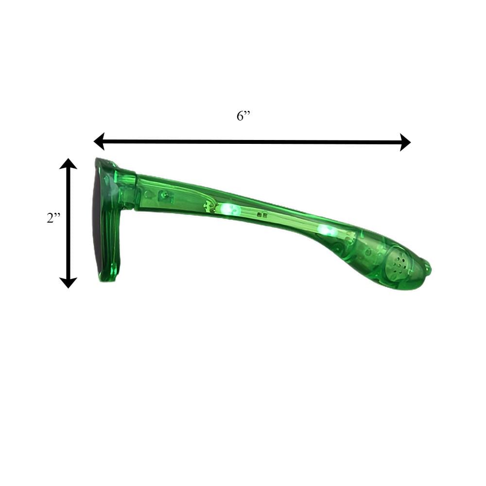 Green LED Nerd Glasses All Products Green LED Nerd Glasses All Products 6