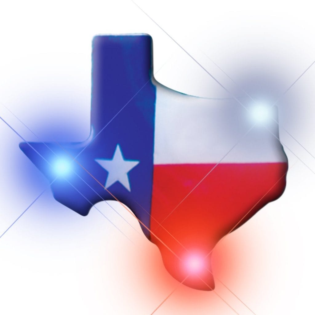 Texas Flashing Body Light Lapel Pins All Body Lights and Blinkees Texas Flashing Body Light Lapel Pins All Body Lights and Blinkees 4