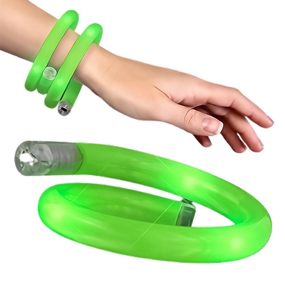 Light Up Tube Bracelet Green All Products Light Up Tube Bracelet Green All Products 2