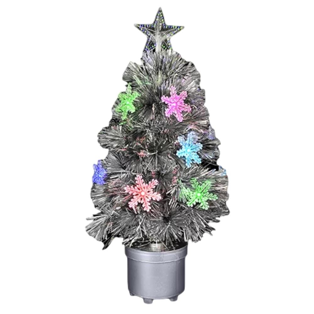 Silver Mini Christmas Tree with Color Changing Lights Light Up Christmas Decoration All Products Silver Mini Christmas Tree with Color Changing Lights Light Up Christmas Decoration All Products