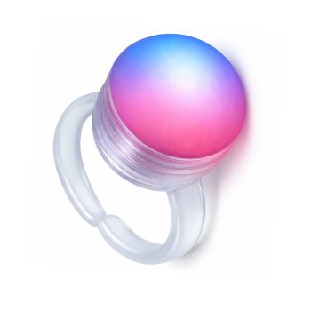 Electronic Mood Ring Flashing Body Light Aurora Ring All Products