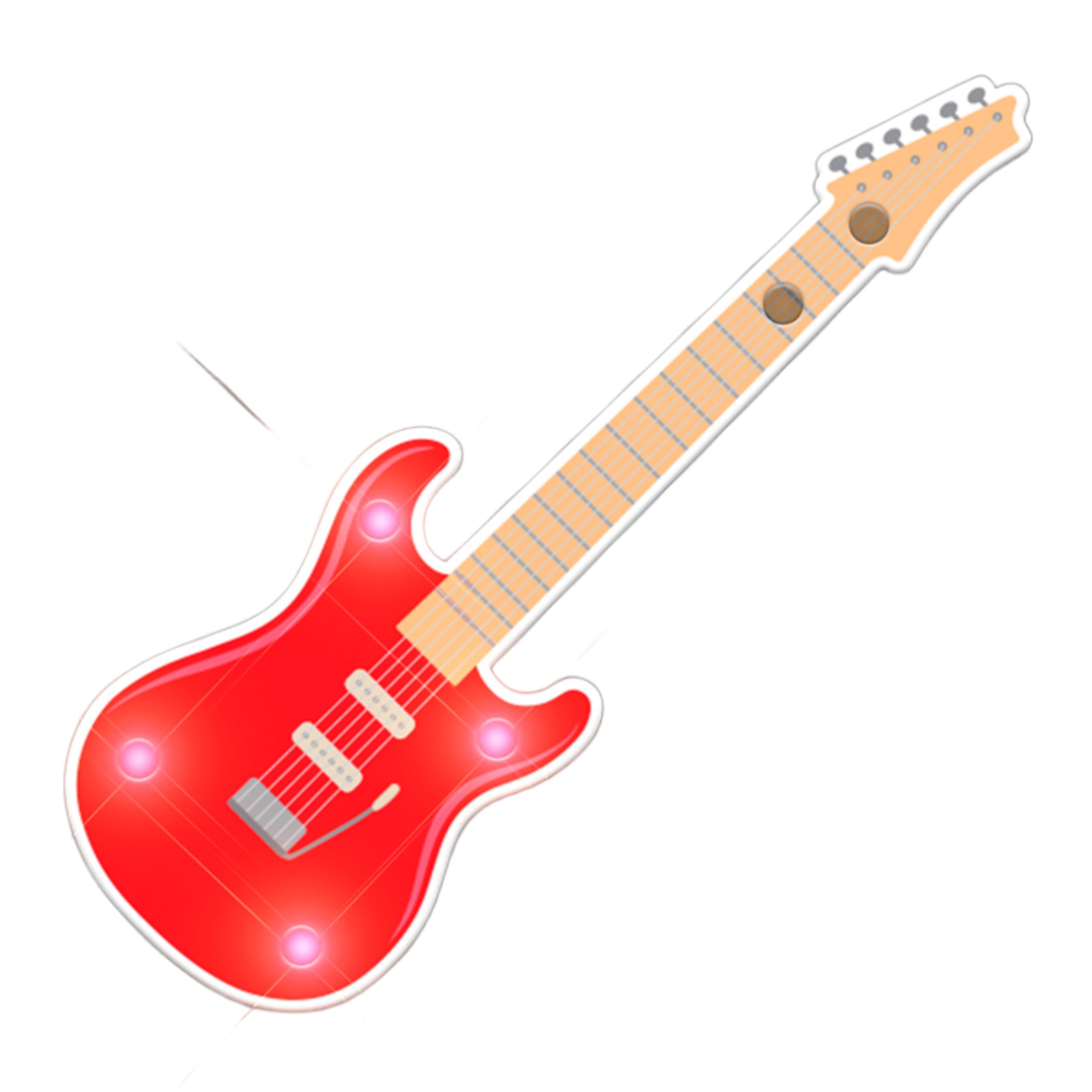 Red Guitar Flashing Body Light Lapel Pins All Products Red Guitar Flashing Body Light Lapel Pins All Products 2