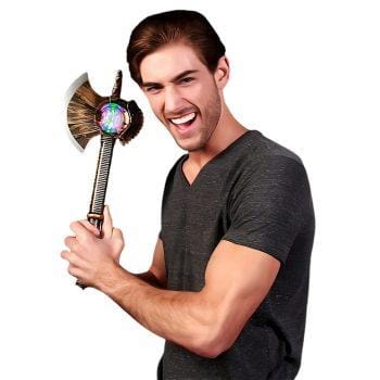 Medieval Axe Toy with Spinning Lights and Sound Effects All Products