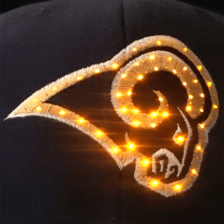 Los Angeles Rams Flashing Fiber Optic Cap All Products Los Angeles Rams Flashing Fiber Optic Cap All Products 4