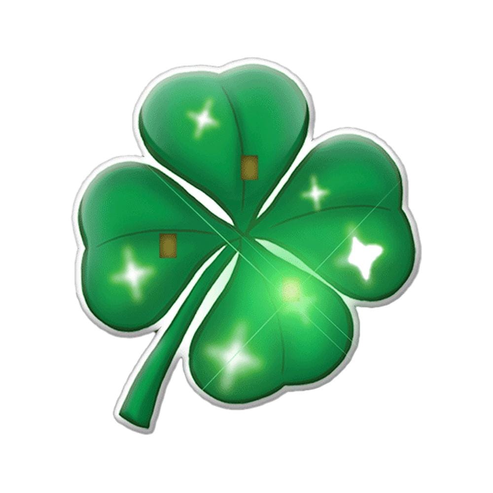 Four Leaf Clover Flashing Body Light Lapel Pins All Products Four Leaf Clover Flashing Body Light Lapel Pins All Products 3