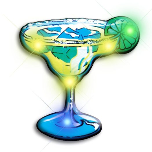 Margarita Flashing Body Light Lapel Pins All Body Lights and Blinkees 3