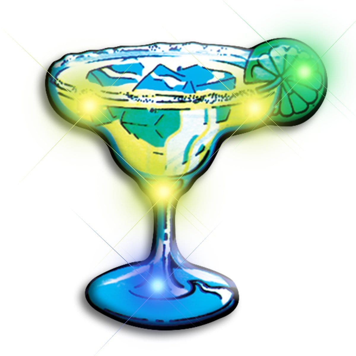Margarita Flashing Body Light Lapel Pins All Body Lights and Blinkees Margarita Flashing Body Light Lapel Pins All Body Lights and Blinkees
