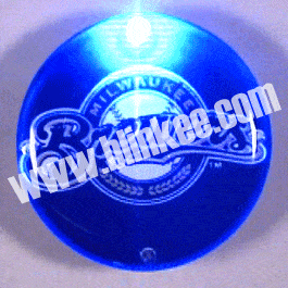Milwaukee Brewers Officially Licensed Flashing Lapel Pin All Products 3