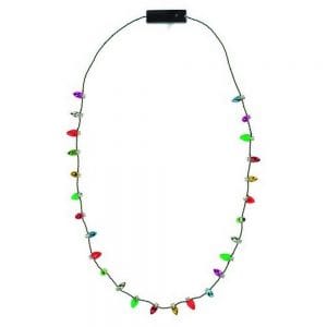 Wearable Christmas Lights Necklace