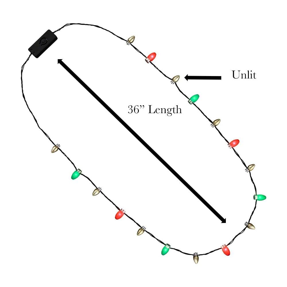 Wearable Christmas Lights Necklace All Products Wearable Christmas Lights Necklace All Products 5