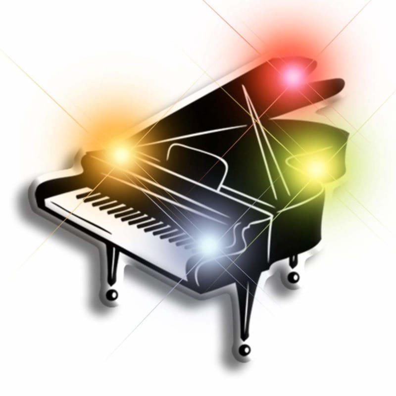 Piano Flashing Body Light Lapel Pins All Products Piano Flashing Body Light Lapel Pins All Products 3