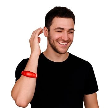 Sound Activated Red LED Bracelet for Concert All Products