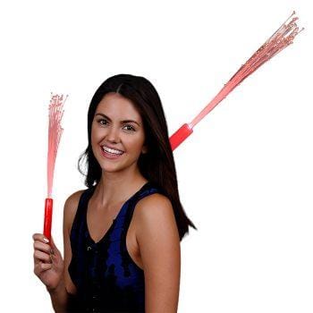 Red Fiber Optic Wand with Red LEDs All Products Red Fiber Optic Wand with Red LEDs All Products