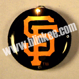 San Francisco Giants Officially Licensed Flashing Lapel Pin All Products