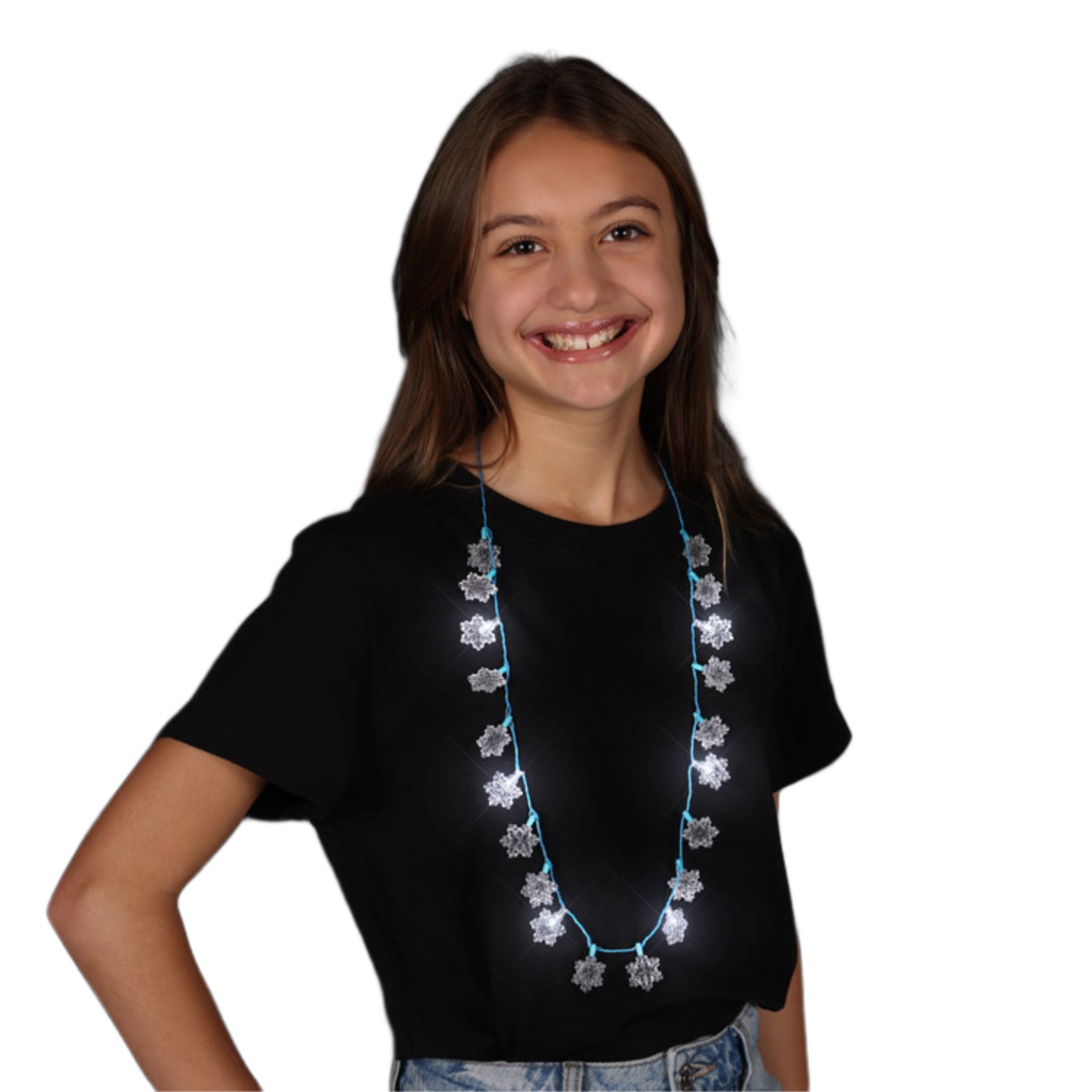 Snowflake String Lights Necklace All Products Snowflake String Lights Necklace All Products 4