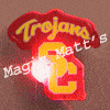 Southern California University Officially Licensed Flashing Lapel Pin All Body Lights and Blinkees