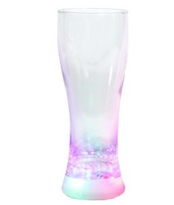 Tall Pilsner Light Up Drinking Glass Rainbow Tall Pilsner Light Up Drinking Glass Rainbow