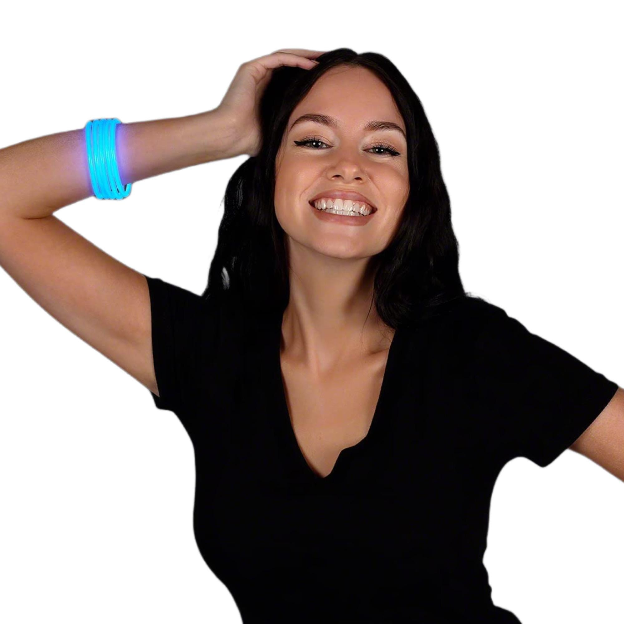 Glow Bracelet Blue Tube of 100 All Products Glow Bracelet Blue Tube of 100 All Products