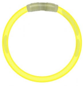 Glow Bracelet Yellow Tube of 100 Glow Bracelet Yellow Tube of 100