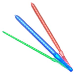 Deluxe Assorted Light Sabers Pack of 3 Deluxe Assorted Light Sabers Pack of 3
