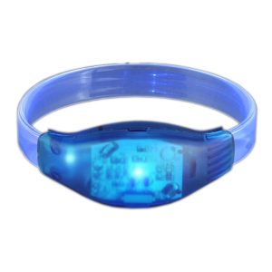 Sound Activated Blue LED Bracelet Sound Activated Blue LED Bracelet