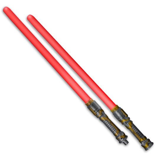 Double Blade Light Saber Red 4th of July Double Blade Light Saber Red 4th of July