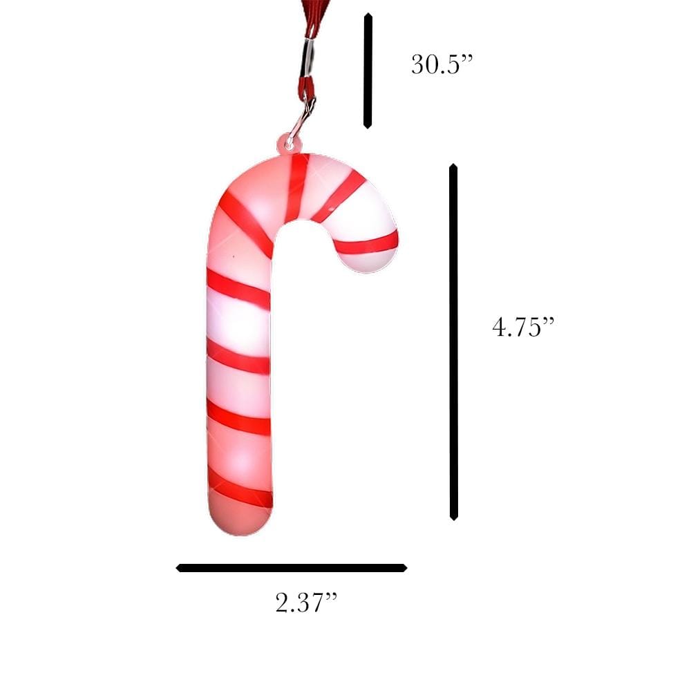 Flashing Candy Cane Necklace All Products Flashing Candy Cane Necklace All Products 5