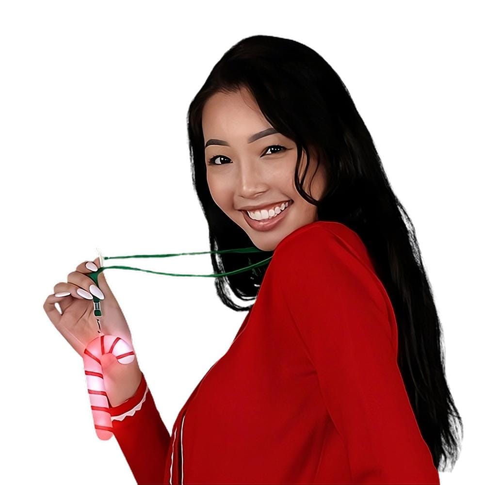 Flashing Candy Cane Necklace All Products Flashing Candy Cane Necklace All Products 3