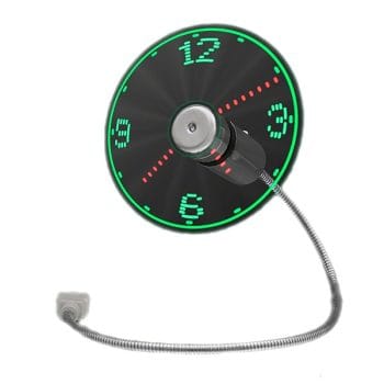 LED Fan Clock with USB Connection All Products LED Fan Clock with USB Connection All Products