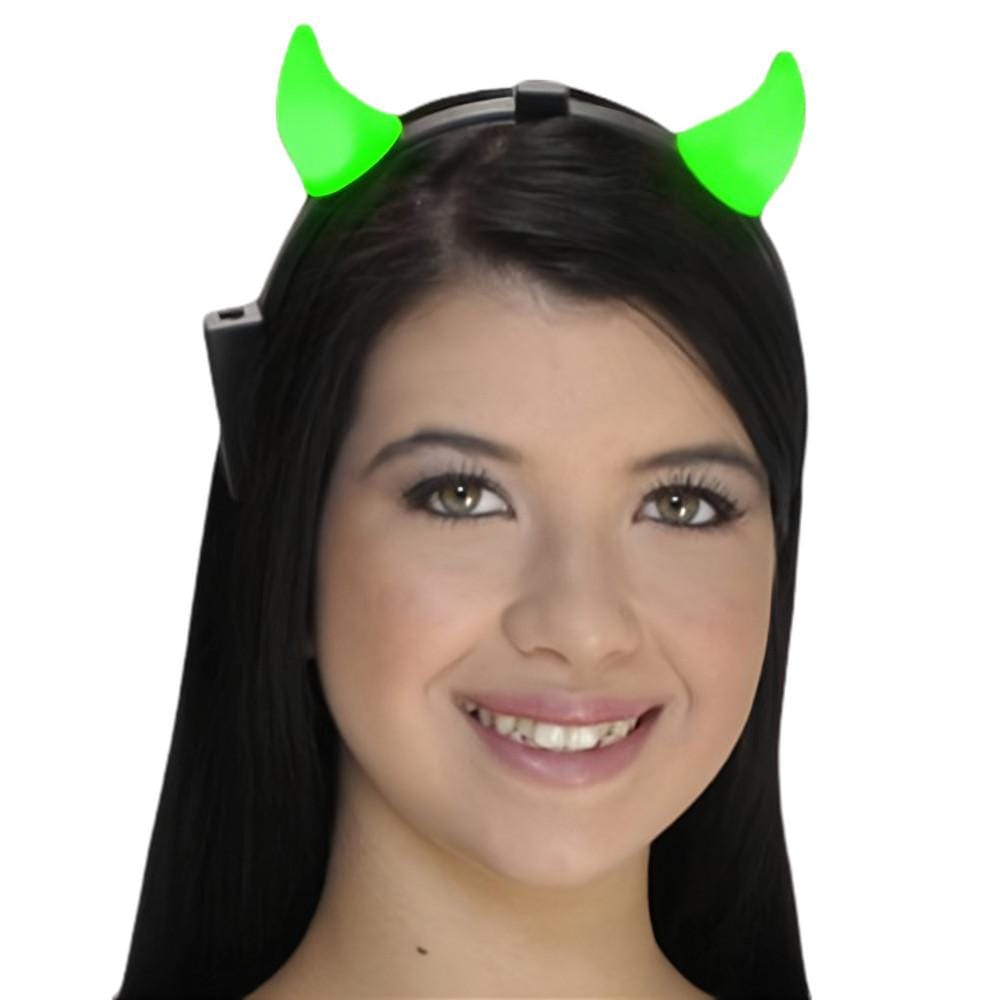 Light Up Devil Horns Green All Products Light Up Devil Horns Green All Products 5