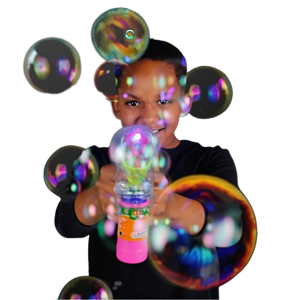 Shimmering LED Light Up Bubble Blaster Kit All Products Shimmering LED Light Up Bubble Blaster Kit All Products 2
