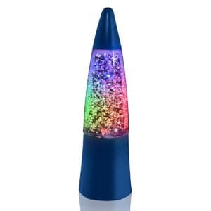 Rocket Lamp Blue Base Rocket Lamp Blue Base