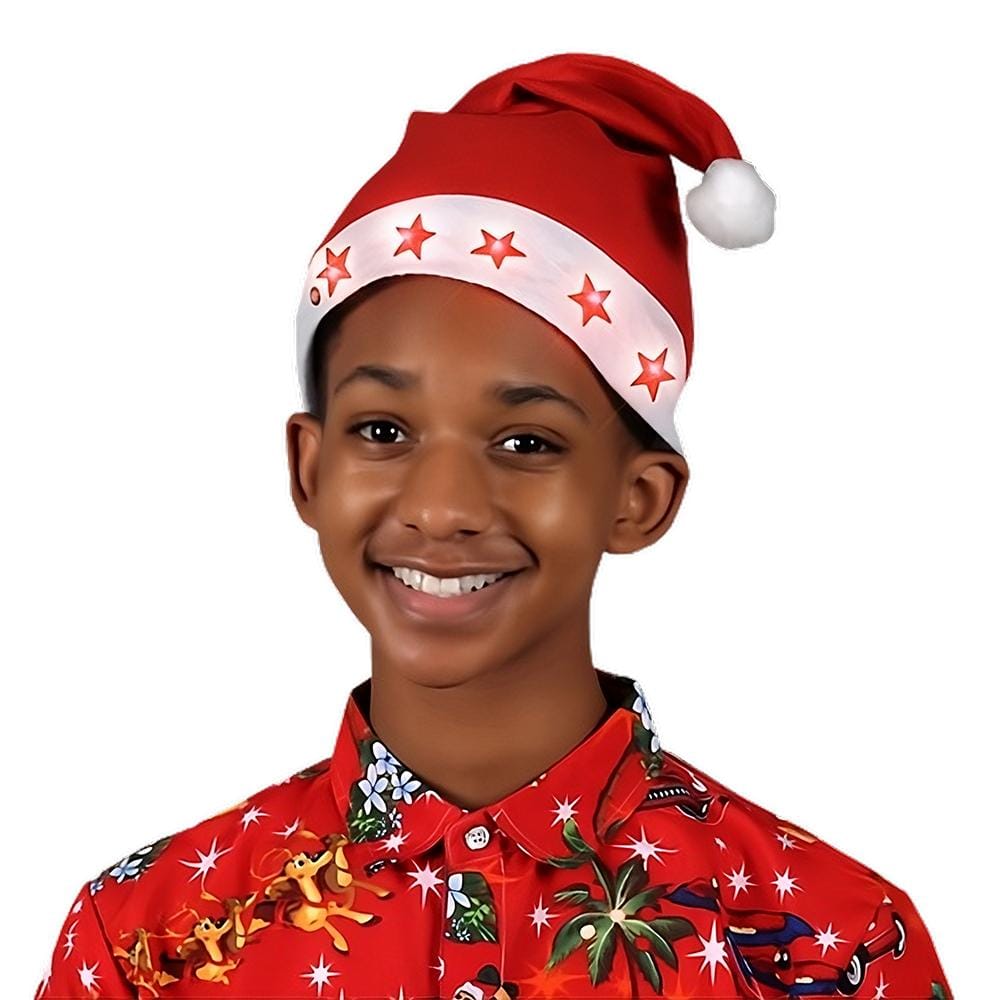 Santa Hat with Stars All Products Santa Hat with Stars All Products 2