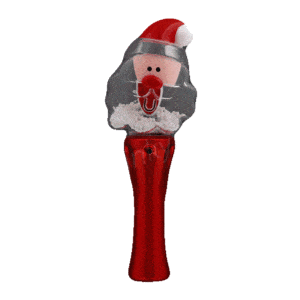 Santa Toy Christmas Wand with Spinning Lights Santa Toy Christmas Wand with Spinning Lights