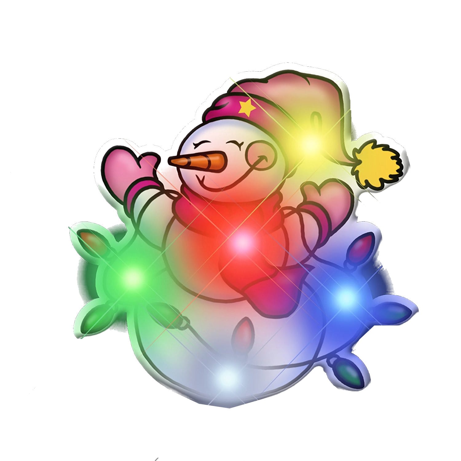 Snowman Tangled up in Christmas Lights Flashing Blinky Body Light Lapel Pins All Products Snowman Tangled up in Christmas Lights Flashing Blinky Body Light Lapel Pins All Products